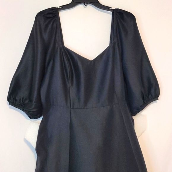DRAPER James Black Silk Blend June Dress - Picture 9 of 16